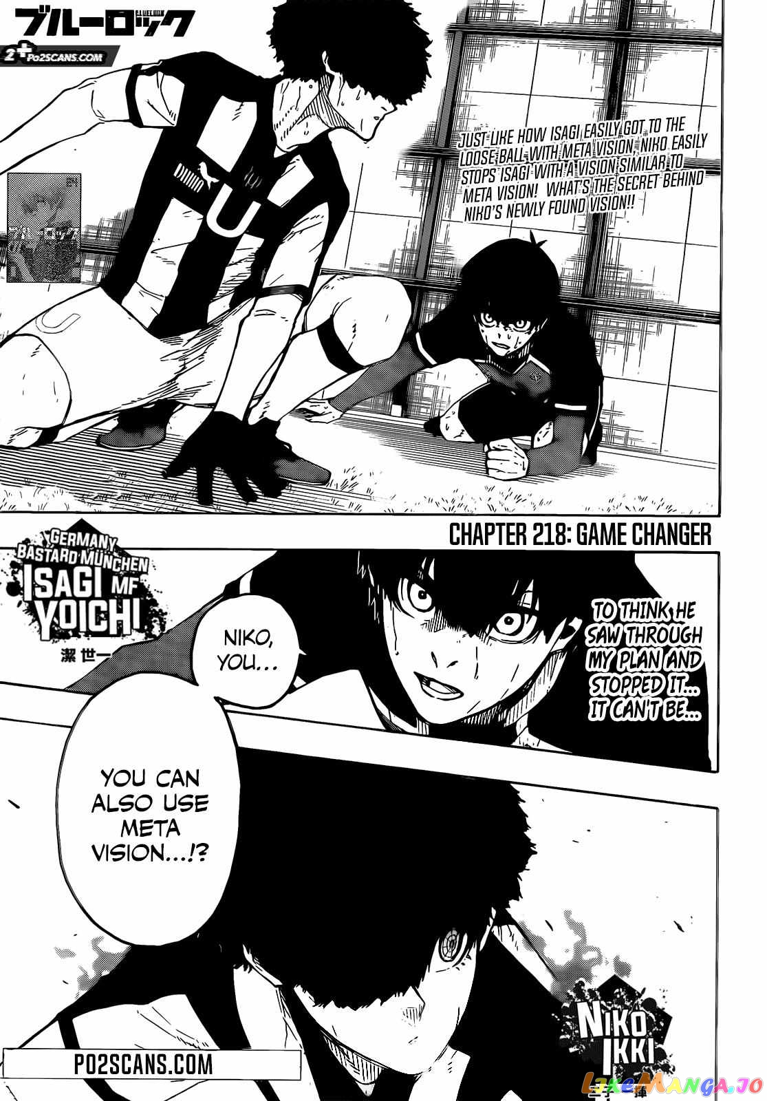 Blue Lock Chapter 218 image 02